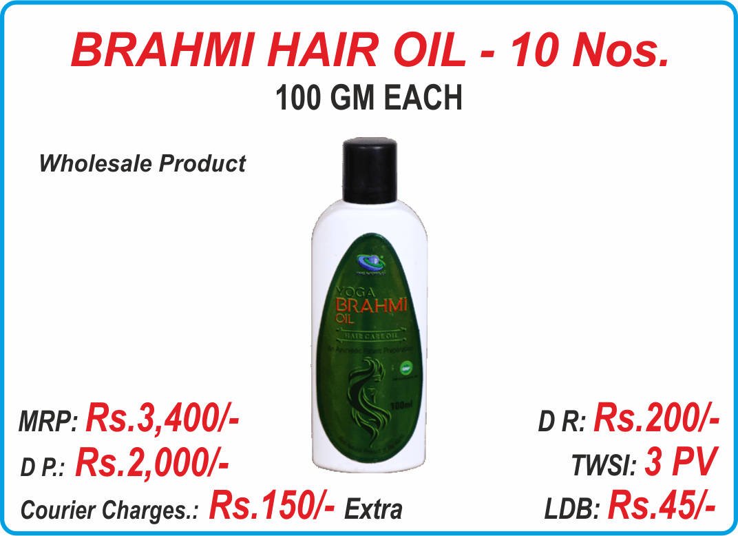 BRAHMI HAIR OIL - 10