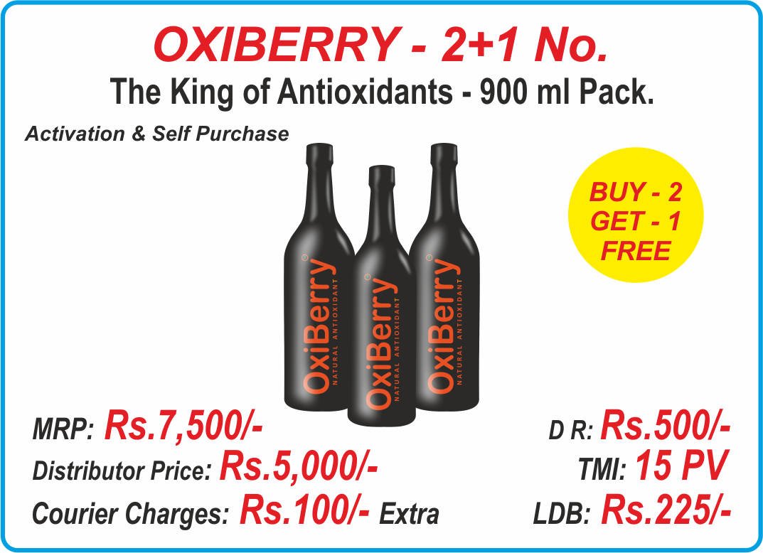 OXIBERRY - 2+1 Nos.